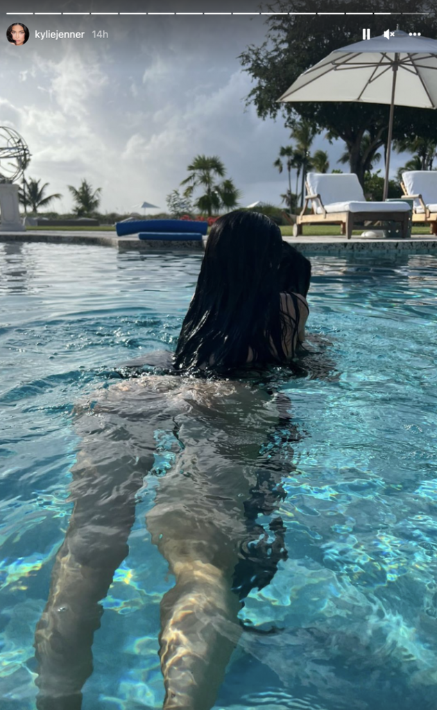 Kylie Jenner Flaunts Her Bikini Body On Vacation With Travis Scott