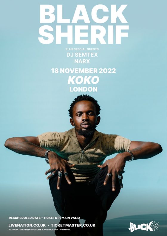 Black Sherif Show At London KOKO