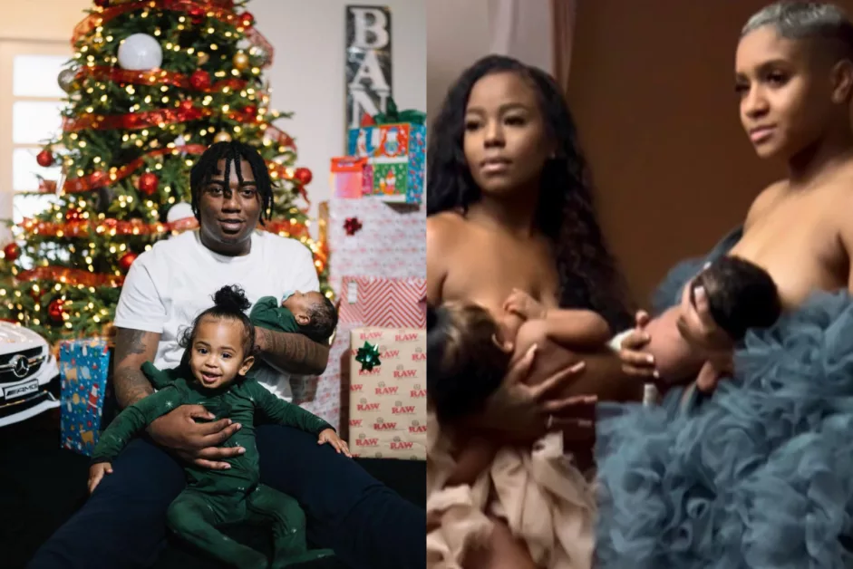 Fredo Bang Welcomes Newborn Child With Lesbian Couple