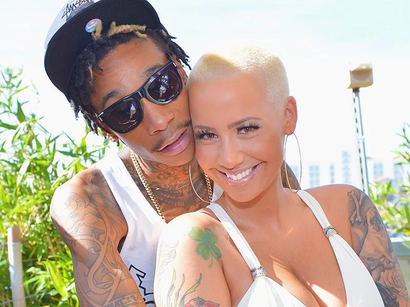 Amber Rose at Wiz Khalifa’s Birthday